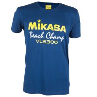 Mikasa PHALMA T-Shirt Dazzling Blau M