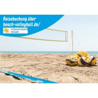 Reisebuchung über beach-volleyball.de oder...